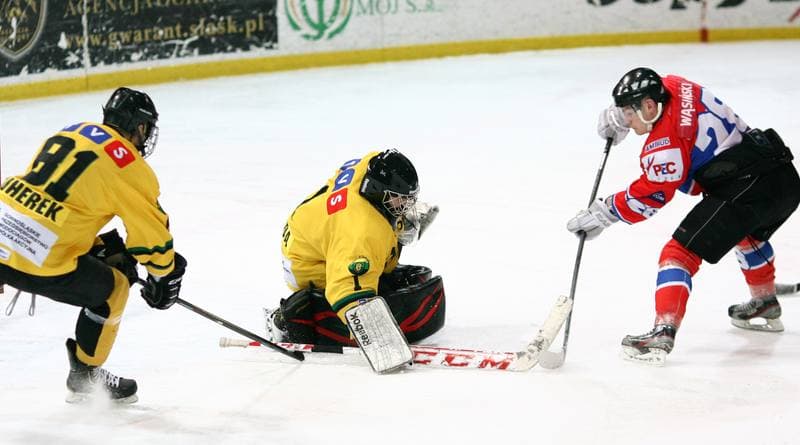 Ice Hockey. Tauron Hokej Liga. HC GKS Katowice - Polonia Bytom. 02.01.2015