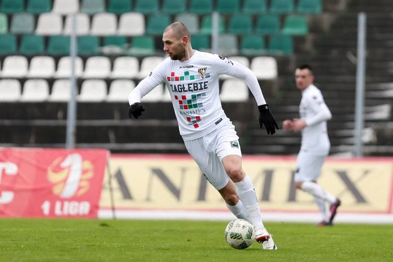Football. Zaglebie Sosnowiec. Internal Game. 18.02.2017