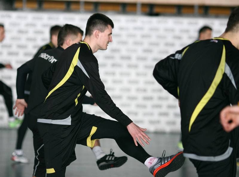 Football. GKS Katowice. Training. 19.01.2015