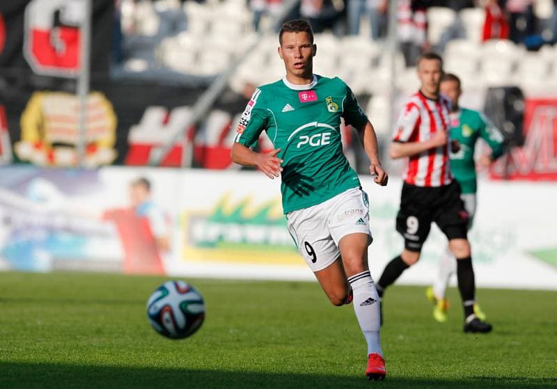 Football. T-Mobile Ekstraklasa. Cracovia Krakow - GKS Belchatow. 10.05.2015