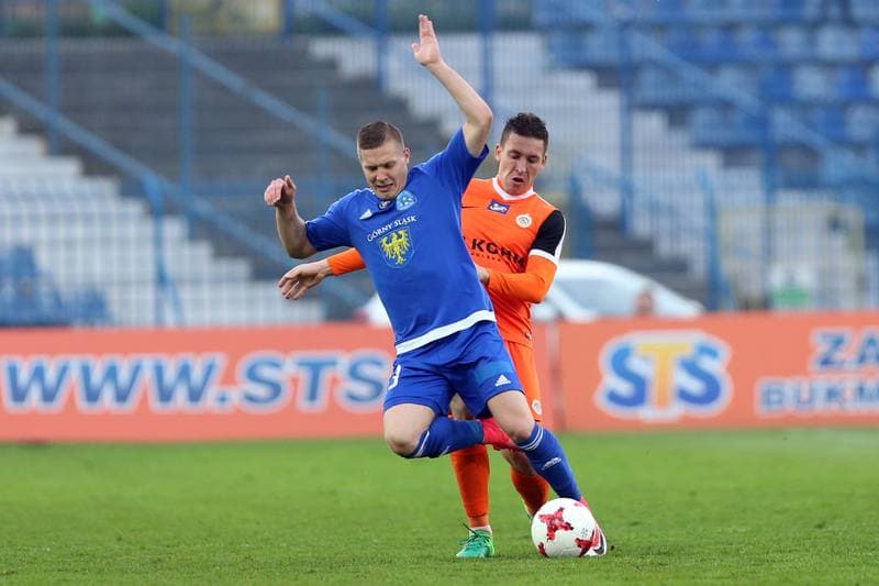 Football. Lotto Ekstraklasa. Ruch Chorzow - Zaglebie Lubin. 05.05.2017