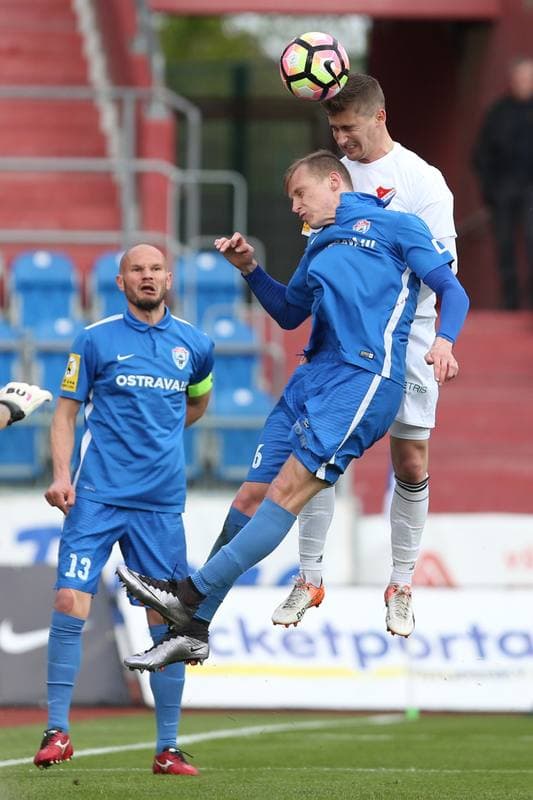 Football. Fortuna Narodni Liga. MFK Vitkovice - Banik Ostrava. 10.05.2017