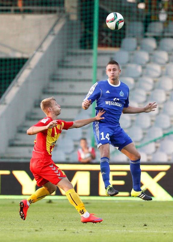 Football. PKO BP Ekstraklasa. Korona Kielce - Ruch Chorzow. 03.08.2015