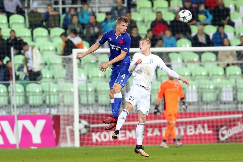 Football. HET Liga. MFK Karvina - Slavia Prague. 14.10.2017