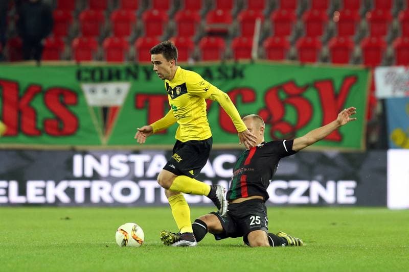 Football. Nice I Liga. GKS Tychy - GKS Katowice. 28.10.2017