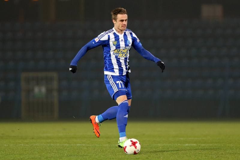 Football. Nice I Liga. Ruch Chorzow - Wigry Suwalki. 22.11.2017