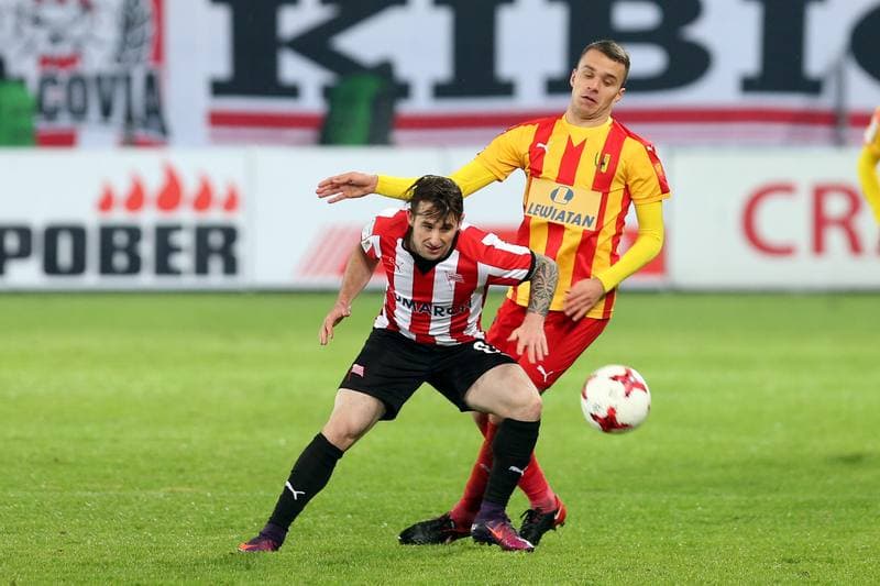 Football. Lotto Ekstraklasa. Cracovia Krakow - Korona Kielce. 04.12.2017