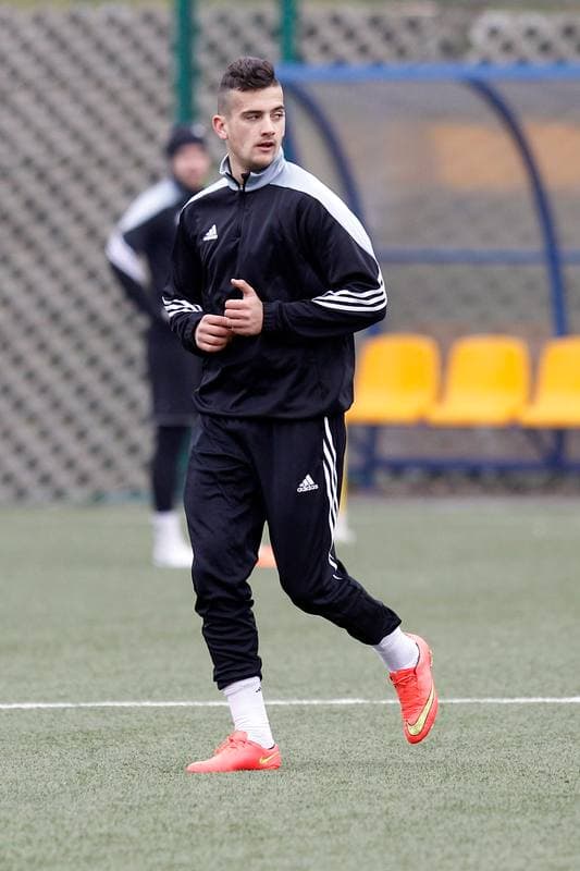 Football. GKS Katowice. Training. 11.01.2016