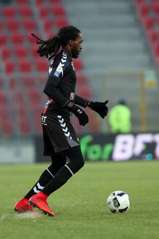 Football. Nice I Liga. GKS Tychy - Chrobry Glogow. 03.03.2018