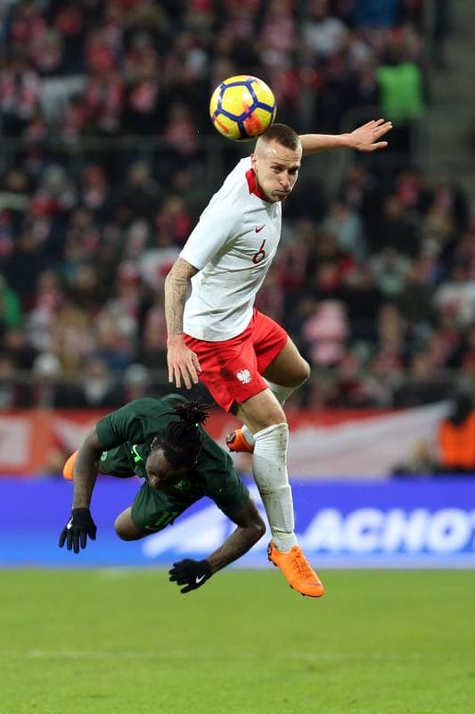 Football. International Friendly. Poland - Nigeria. 23.03.2018