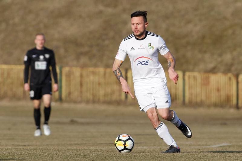 Football. II Liga. Rozwoj Katowice - GKS Belchatow. 24.03.2018