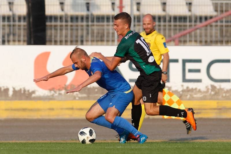 Football. Polish Cup. ROW 1964 Rybnik - Gwardia Koszalin. 08.08.2018