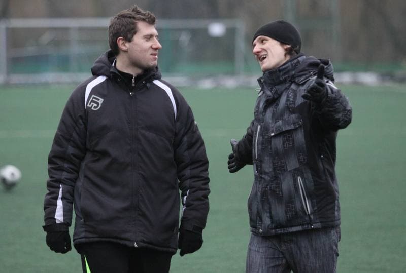Football. Sparing. GKS Katowice - LZS Lesnica. 05.02.2011