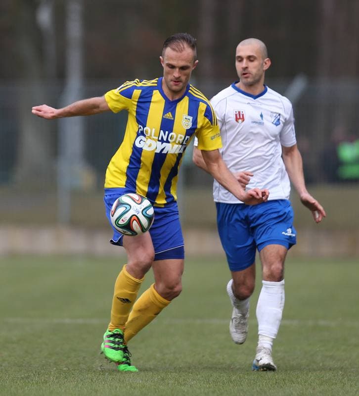Football. I Liga. MKS Kluczbork - Arka Gdynia. 26.03.2016
