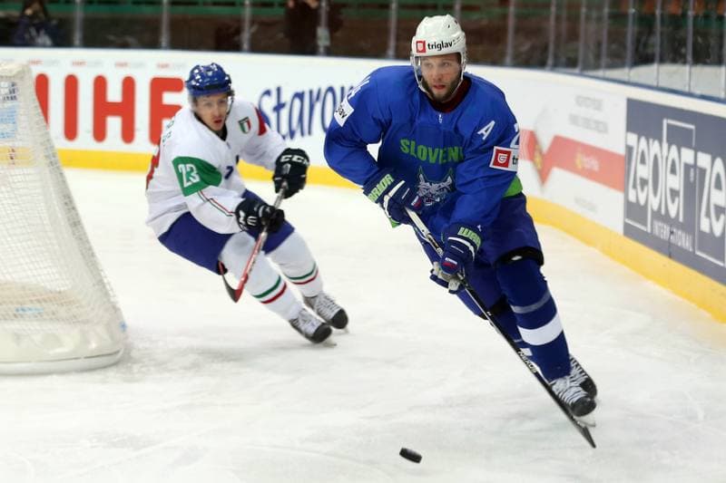 Ice Hockey. World Championship Division 1A. Slovenia - Italy. 24.04.2016