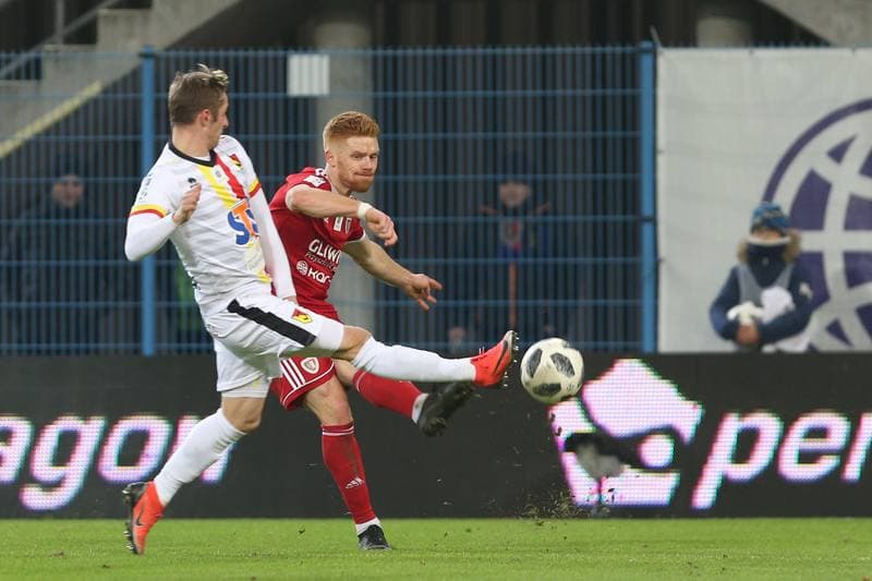 Football. Lotto Ekstraklasa. Piast Gliwice - Jagiellonia Bialystok. 21.12.2018