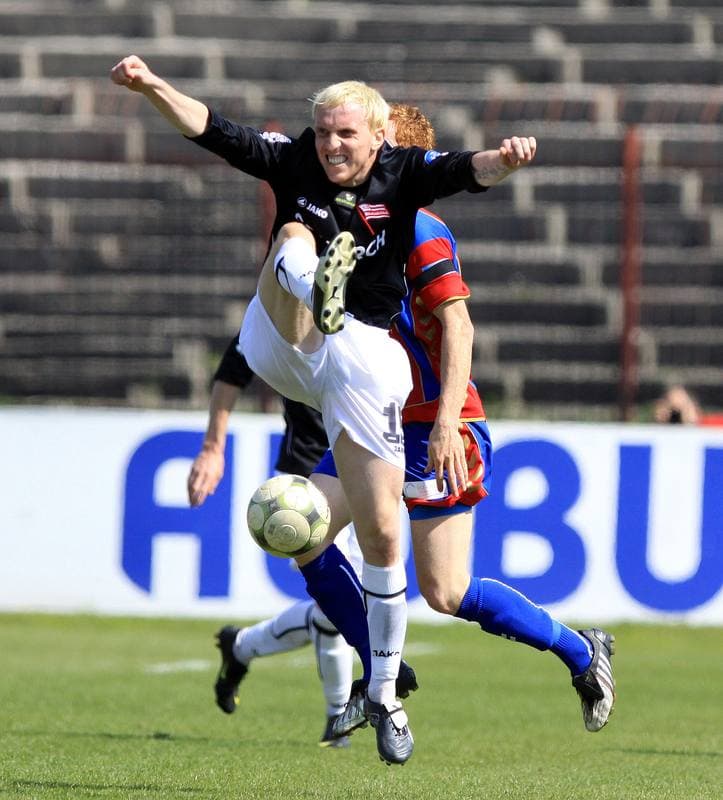 Football. Bytom Ekstraklasa. Polonia Bytom - Cracovia Krakow. 10.05.2011