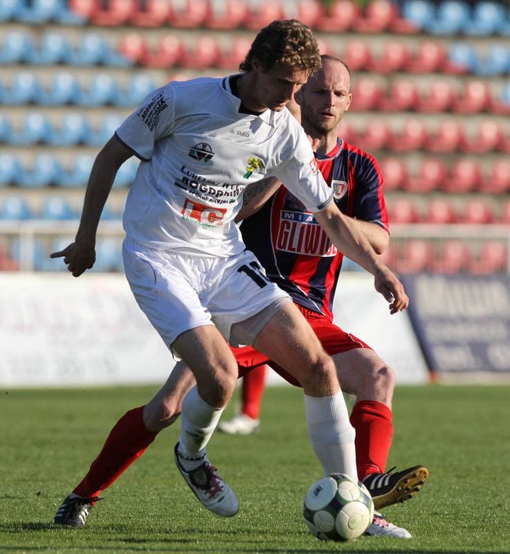Football. I liga. Piast Gliwice - GKS Bogdanka Leczna. 06.05.2011