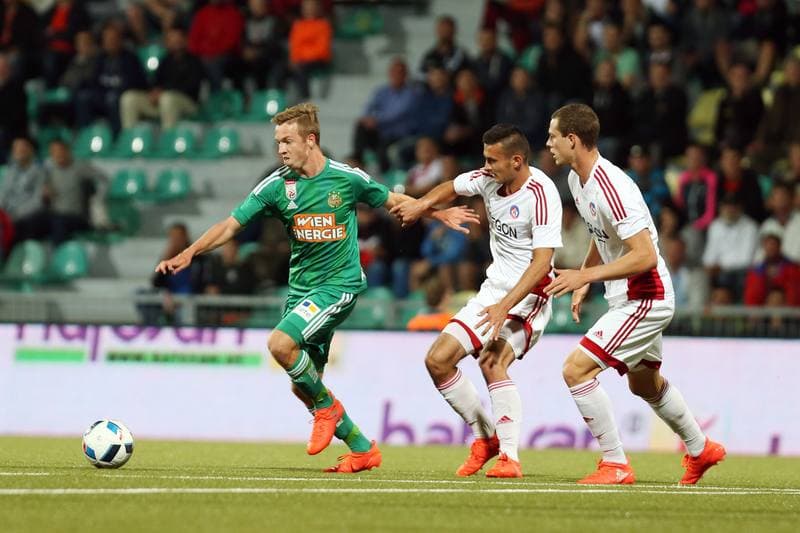 Football. UEFA Europa League. AS Trencin - Rapid Wien. 18.08.2016