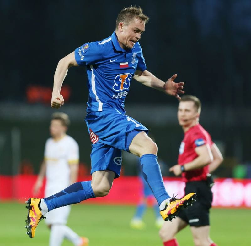 Football. Polish Cup. Zaglebie Sosnowiec - Lech Poznan. 05.04.2016