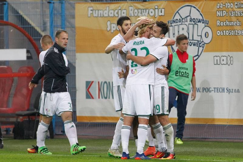 Football. Lotto Ekstraklasa. Piast Gliwice - Slask Wroclaw. 26.09.2016