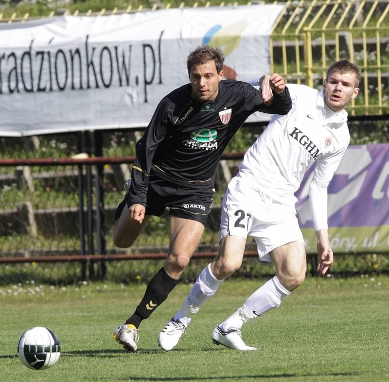 Football. Ekstraklasa. Polonia Bytom - Zaglebie Lubin. 10.09.2010