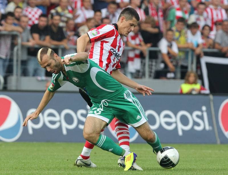 Football. T-Mobile Ekstraklasa. Cracovia Krakow - Legia Warsaw. 07.08.2011