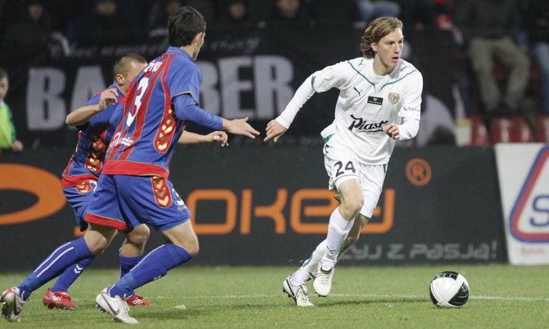Football. Bytom Ekstraklasa. Polonia Bytom - Slask Wroclaw. 22.10.2010