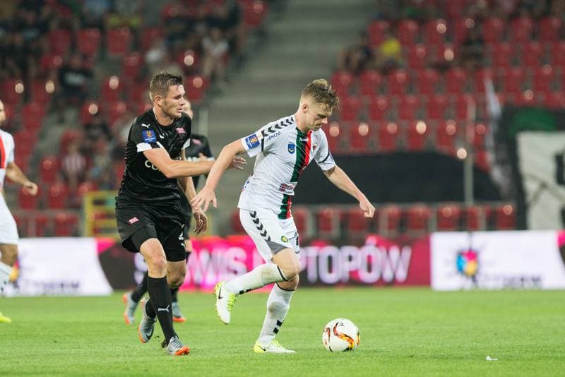 Football. Polish Cup. GKS Tychy - Cracovia Krakow. 09.08.2017