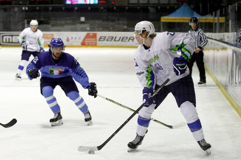 Ice Hockey. U20 World Championship Division I. Italy - Slovenia. 08.12.2018