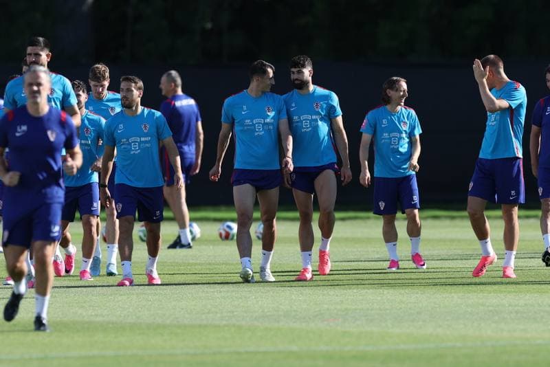 Football. World Cup 2026. Croatia. Training and Press Conference. 10.06.2026