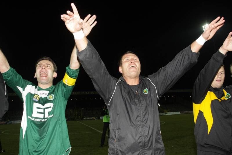 Football. I liga. GKS Katowice - Flota Swinoujscie. 14.11.2010
