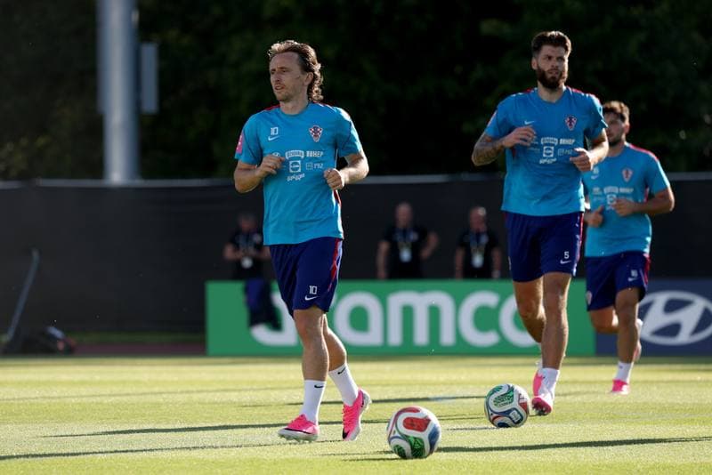 Football. World Cup 2026. Croatia. Training and Press Conference. 10.06.2026