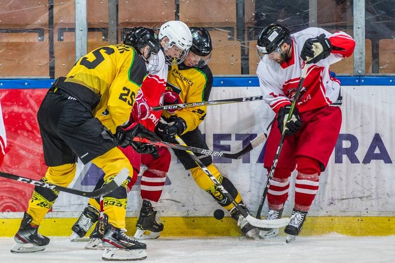 Ice Hockey. Polska Hokej Liga. GKS Katowice - Kadra U23 PZHL. 18.09.2019