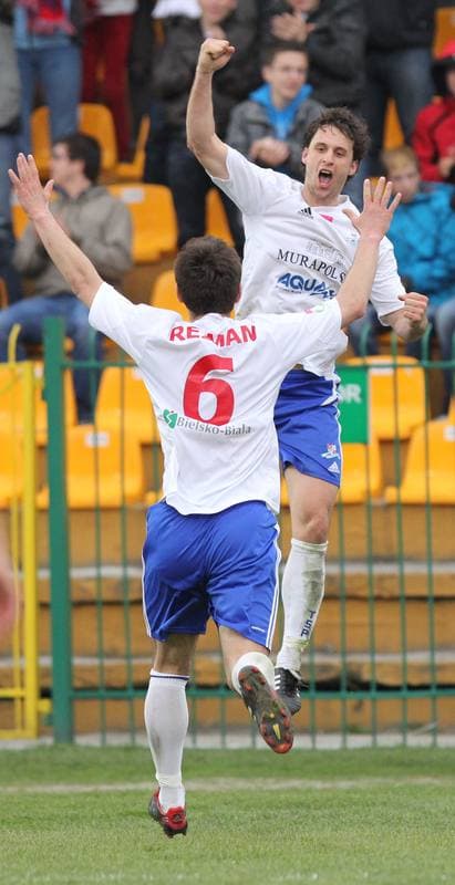Football. T-Mobile Ekstraklasa. Podbeskidzie Bielsko-Biala - Slask Wroclaw. 14.04.2012