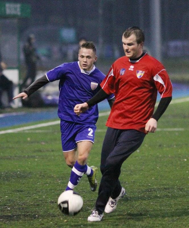 Football. Sparing. Polonia Bytom - Rakow Czestochowa. 19.01.2011