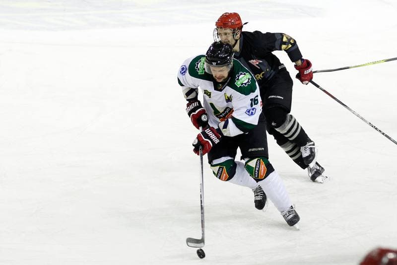 Ice Hockey. Tauron Hokej Liga. Anteo Naprzod Janow - Comarch Cracovia Krakow. 19.01.2018