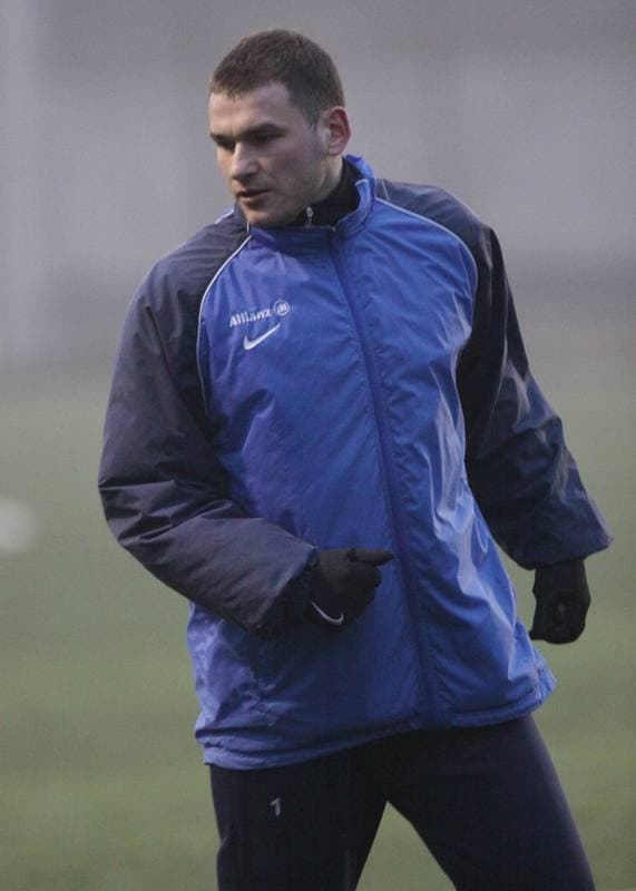 Football. Sparing. Gornik II Zabrze - Gwarek Ornontowice. 18.02.2011