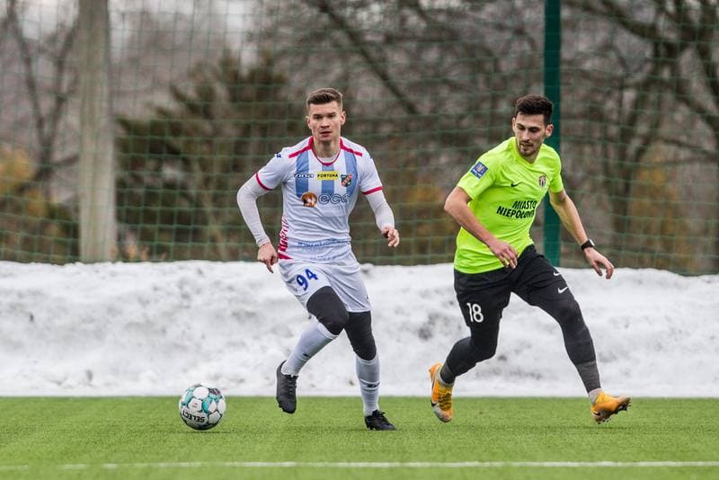 Football. Sparing. Odra Opole - Puszcza Niepolomice. 22.01.2021
