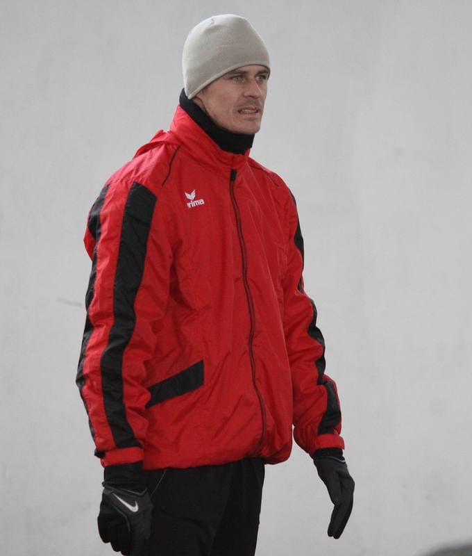 Football. Gornik Zabrze. Training. 11.01.2011