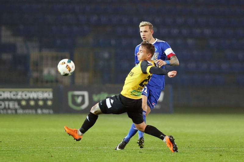 Football. II Liga. Ruch Chorzow - Siarka Tarnobrzeg. 10.11.2018