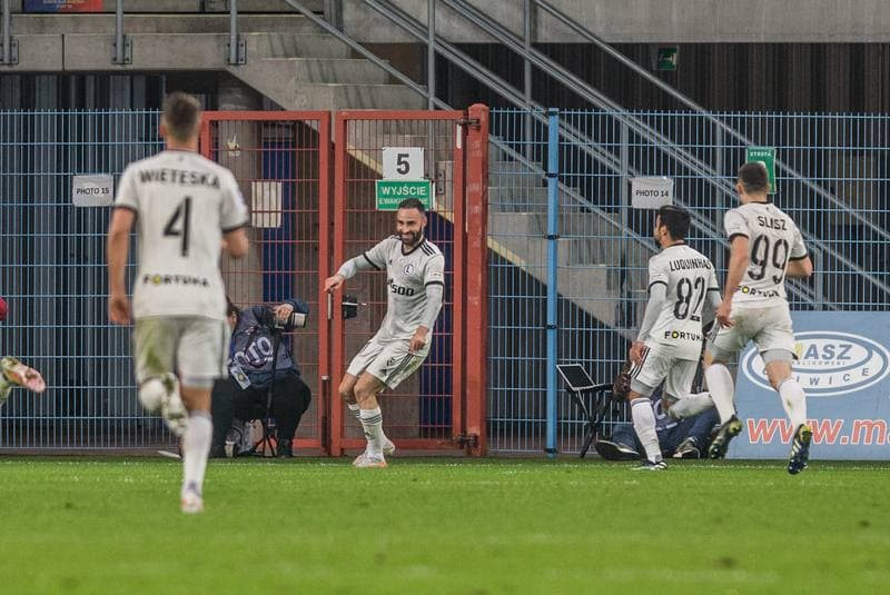 Football. PKO BP Ekstraklasa. Piast Gliwice - Legia Warsaw. 21.04.2021