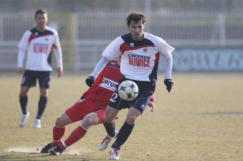 Football. I liga. Piast Gliwice - Odra Wodzislaw Slaski. 05.03.2011