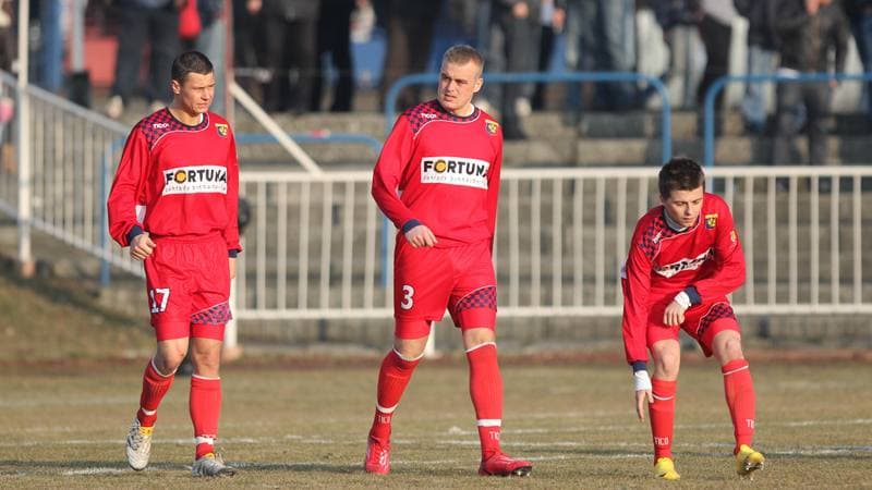 Football. I liga. Piast Gliwice - Odra Wodzislaw Slaski. 05.03.2011