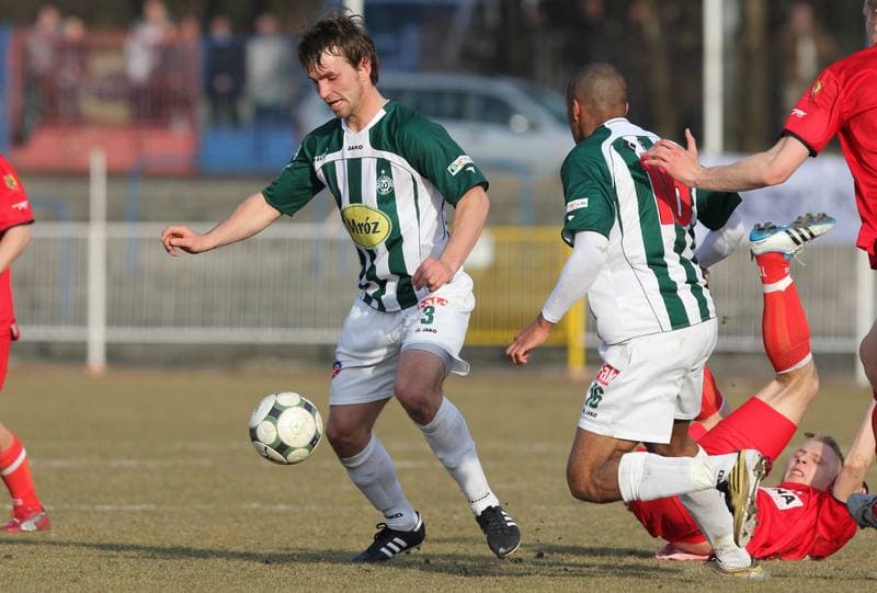 Football. I liga. Odra Wodzislaw Slaski - Warta Poznan. 12.03.2011