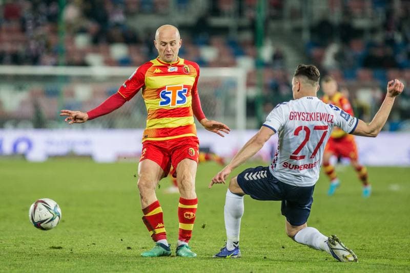 Football. PKO BP Ekstraklasa. Gornik Zabrze - Jagiellonia Bialystok. 14.02.2022