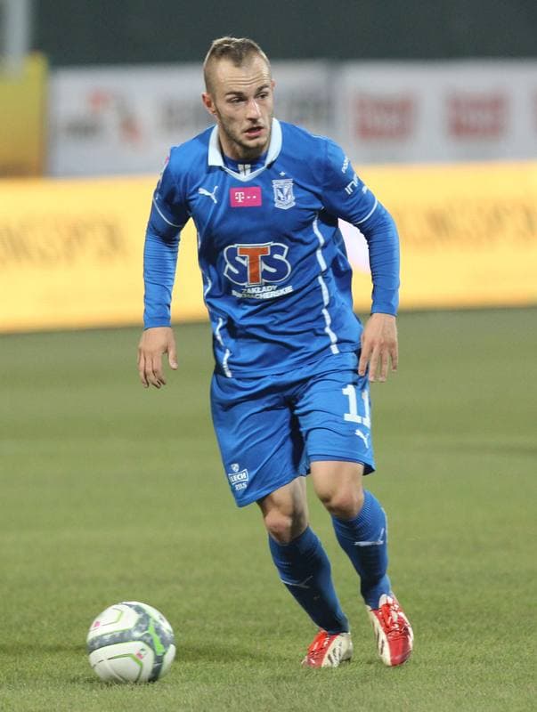 Football. T-Mobile Ekstraklasa. Podbeskidzie Bielsko Biala - Lech Poznan. 05.10.2013