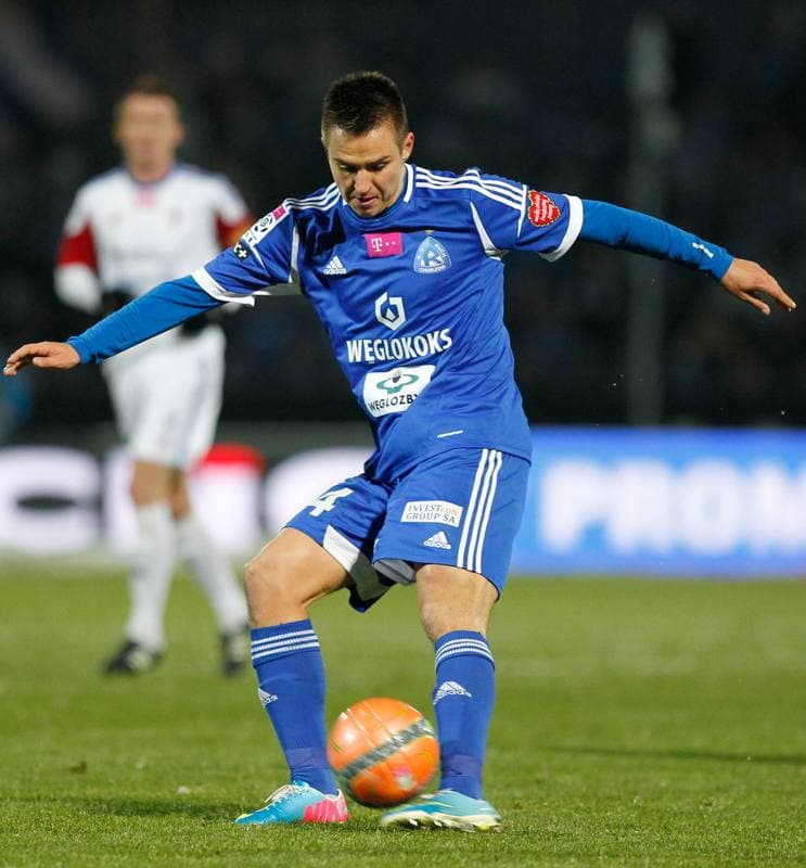 Football. T-Mobile Ekstraklasa. Ruch Chorzow - Gornik Zabrze. 04.10.2014