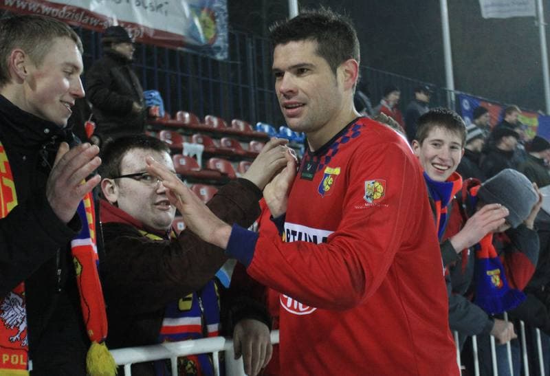 Football. Ekstraklasa. Odra Wodzislaw - Piast Gliwice. 12.03.2010