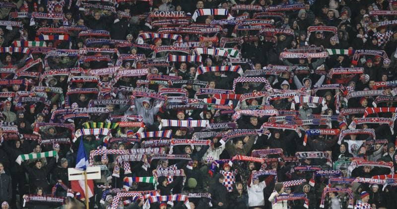 Football. I liga. Gornik Zabrze - GKP Gorzow. 14.03.2010